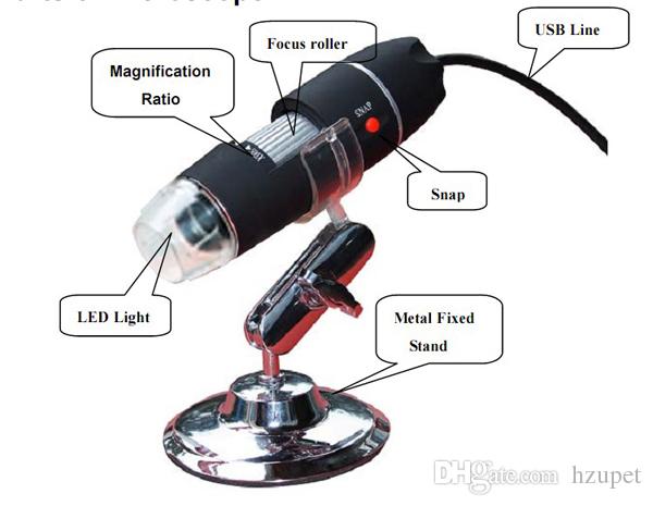monoprice usb microscope driver